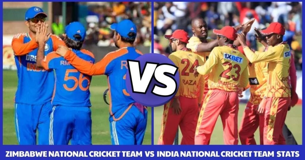 Zimbabwe National Cricket Team vs India National Cricket Team Stats